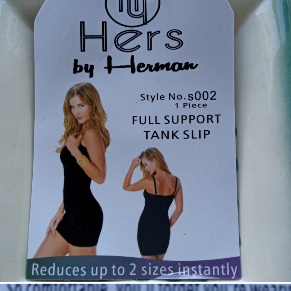 Hers by Herman Tank Slip NWT SIZE LARGE